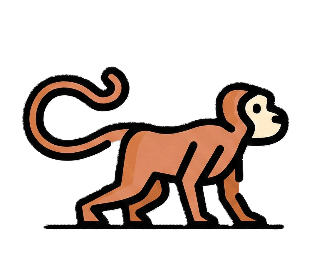 TempoMonkey caminando
